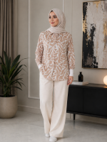 شومیز مدل مجلسی ساتن - Image 2