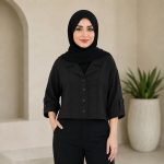 شومیز مدل یقه انگلیسی کوک دوزی - Image 2
