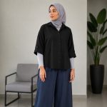 شومیز مدل آستین سه ربع - Image 3