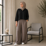شومیز مدل پشت بلند - Image 4