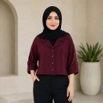 شومیز مدل یقه انگلیسی کوک دوزی - Image 5