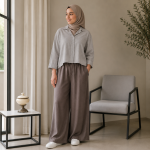 شومیز مدل پشت بلند - Image 5