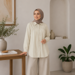 شومیز پنبه مدل نازگل - Image 2