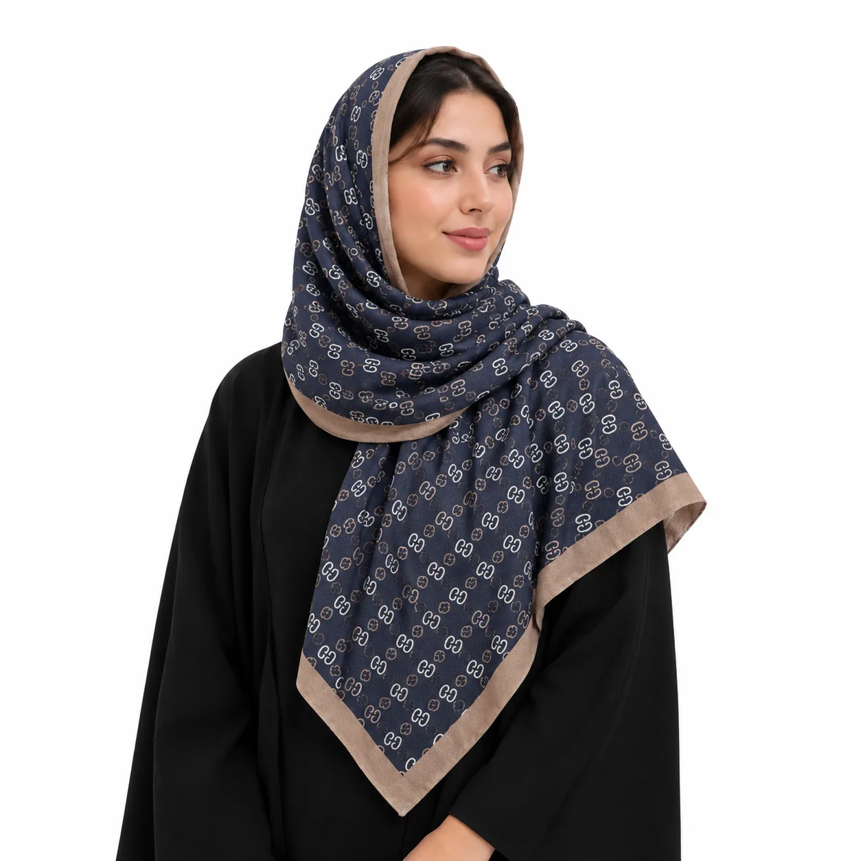 شال نخی مدل طرح گوچی - Image 1