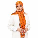 روسری نخی کجراه کشمیر مدل ال وی