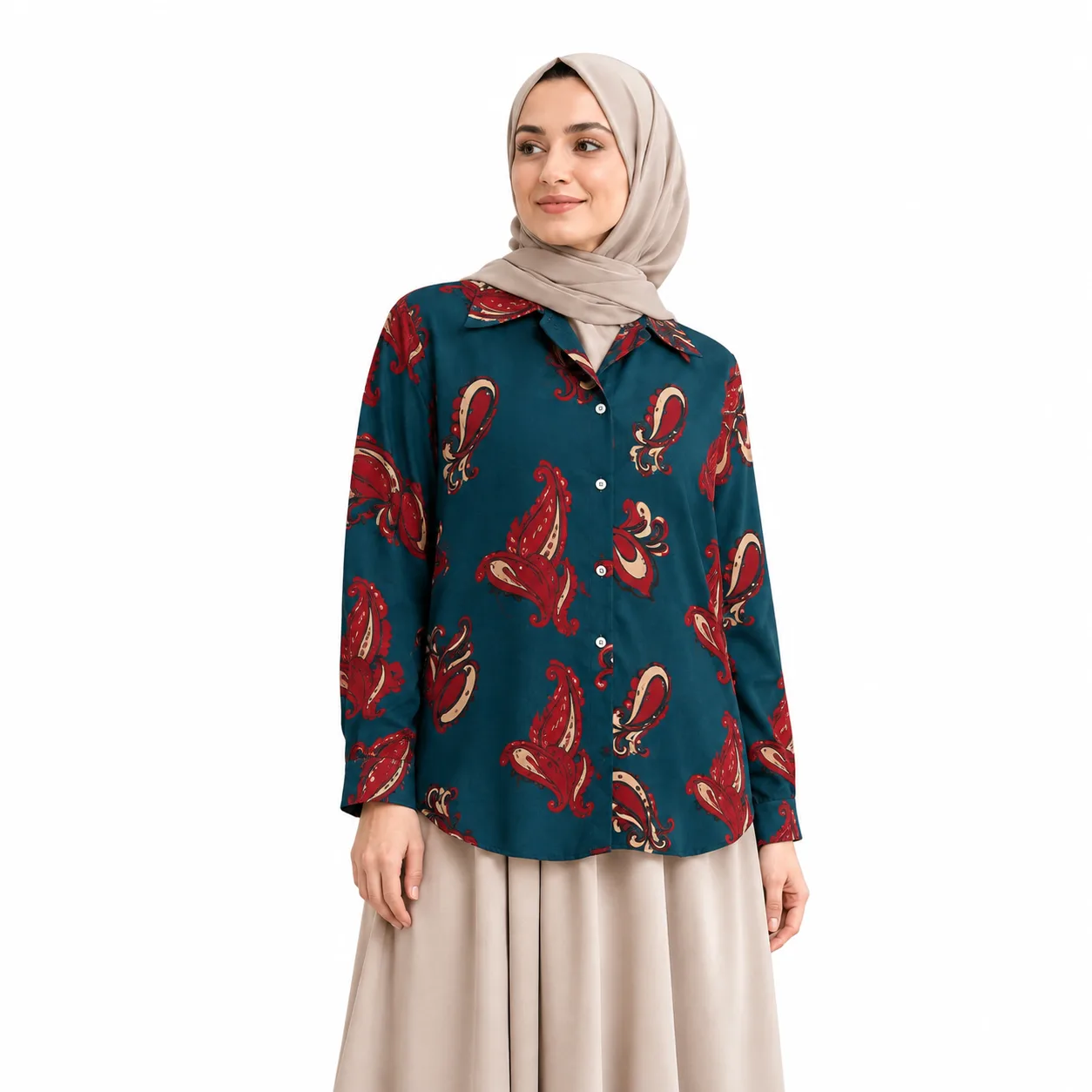 شومیز مدل یقه دلبری باران - Image 7