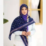 روسری نخی کجراه کشمیر مدل ال وی - Image 10
