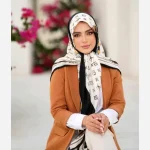 روسری نخی کجراه کشمیر مدل ال وی - Image 18