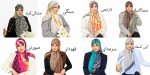 روسری ابریشم تویل مدل فندی - Image 9