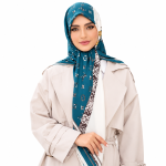 روسری نخی کجراه کشمیر مدل ال وی - Image 8
