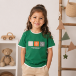 تیشرت بچگانه نخ پنبه مدل نقلی - Image 3