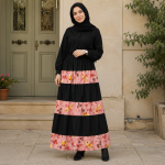 دامن بلند مدل طبقه ای