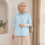 شومیز مدل آیوا آستین پاکتی - Image 9