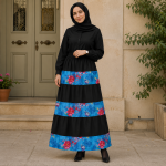 دامن بلند مدل طبقه ای - Image 2