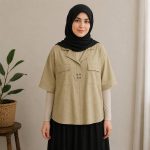 مانتو شومیز جلو بسته مدل 4 دکمه - Image 3