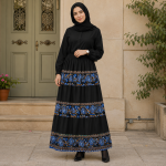 دامن بلند مدل طبقه ای - Image 3