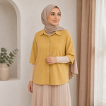 شومیز مدل آیوا آستین پاکتی - Image 6