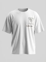 تیشرت بلند مدل کافه کلاب ساده - Image 2