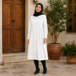 مانتو مدل یقه چین دار - Image 4
