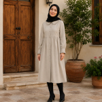 مانتو مدل یقه چین دار - Image 6