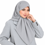 روسری کرپ مدل شکری وارداتی - Image 8
