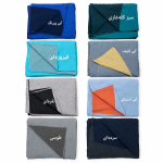 شال پلیسه مدل دو رو رنگی HD - Image 5