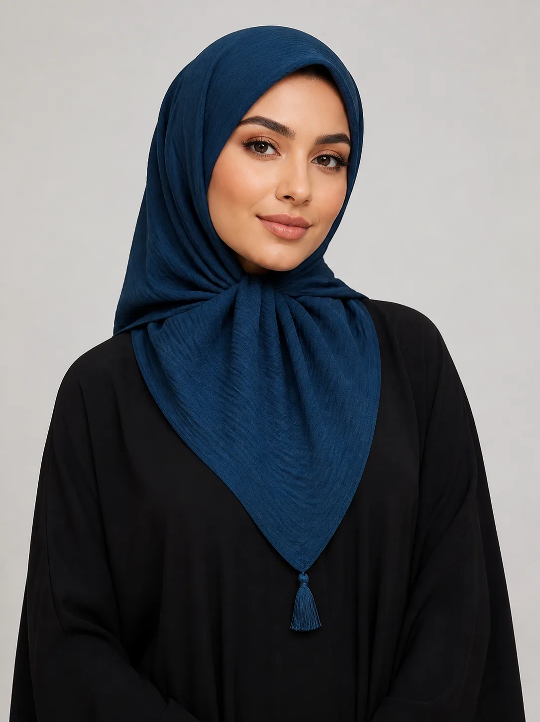 روسری نخی مدل درختی منگوله دار - Image 2