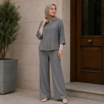 ست کت و شلوار مدل آبشاری - Image 2
