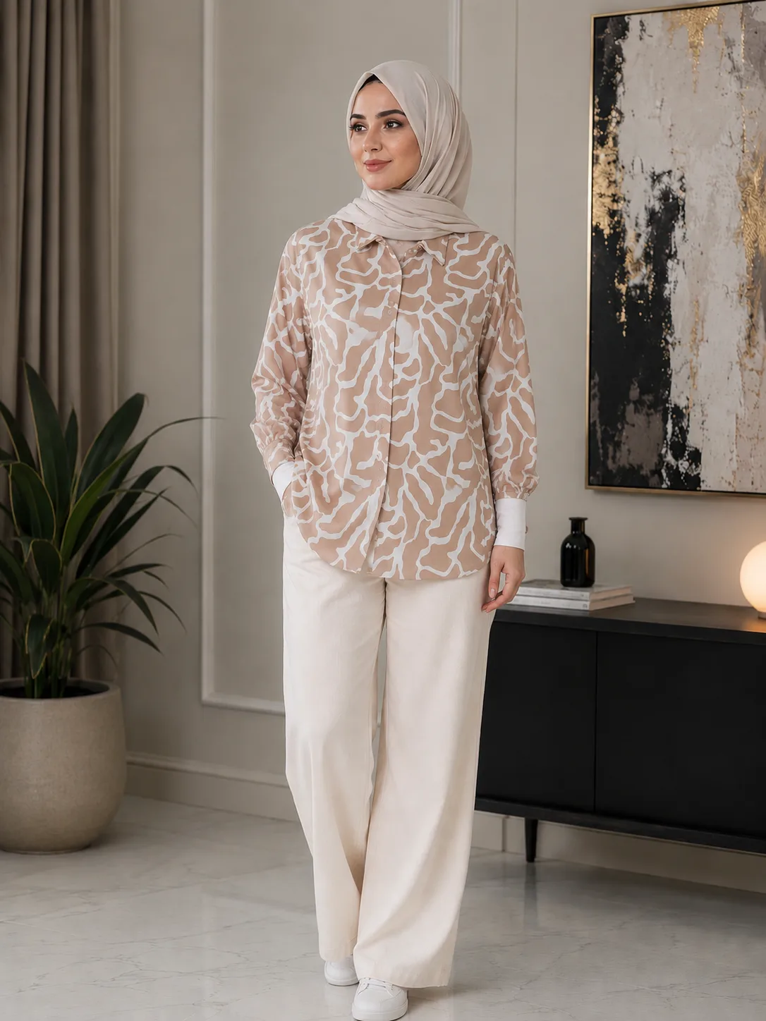 شومیز مدل مجلسی ساتن - Image 2