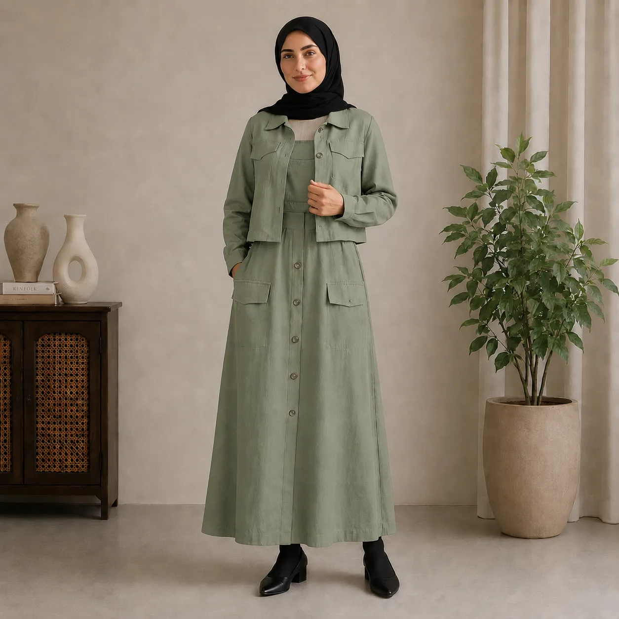 ست کت و سارافون مدل الیکا - Image 2