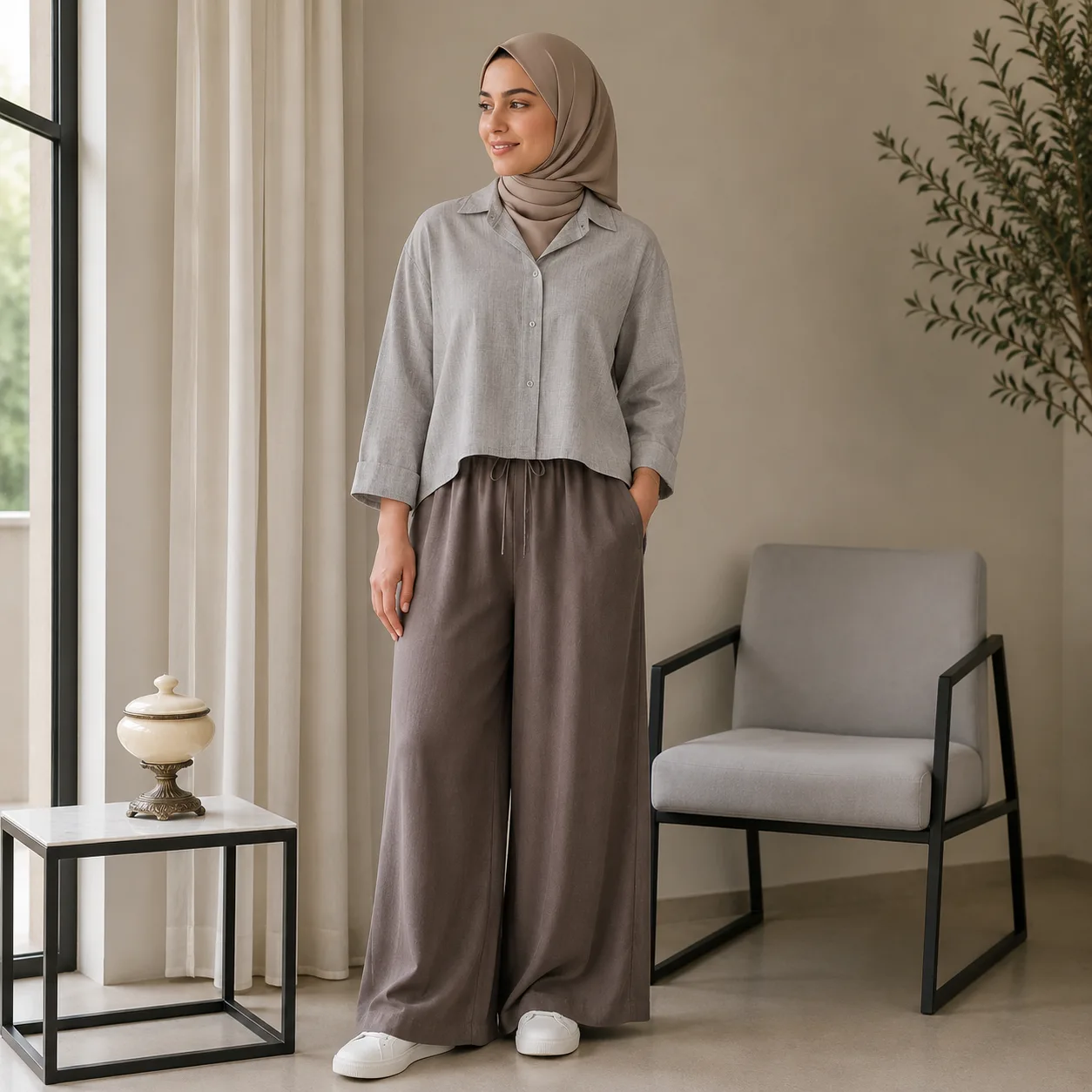 شومیز مدل پشت بلند - Image 5