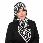 روسری ابریشم تویل مدل ال وی درشت - Image 5