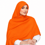 روسری نخی مدل سیا اسکارف ساده رنگی - Image 6