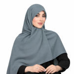 روسری نخی مدل سیا اسکارف ساده رنگی - Image 8