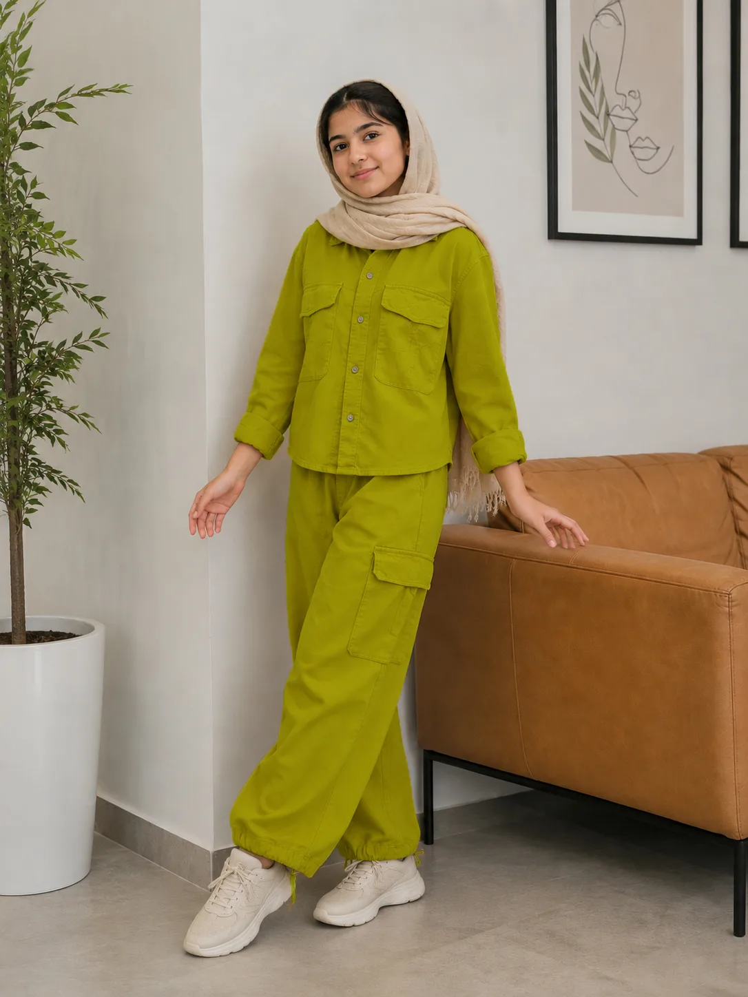 ست پیراهن و شلوار مدل تینیجری - Image 2