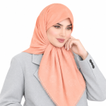 روسری وال مدل گل برجسته - Image 16