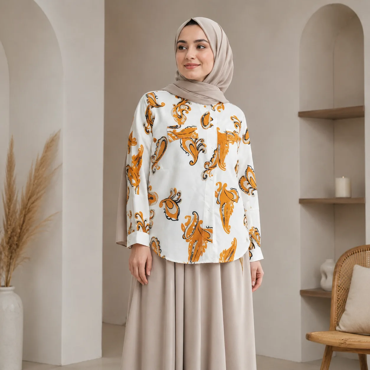 شومیز مدل یقه دلبری باران - Image 3