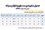 ست بلوز و شلوار پسرانه مدل تک چاپ HERO وچیون - Image 5