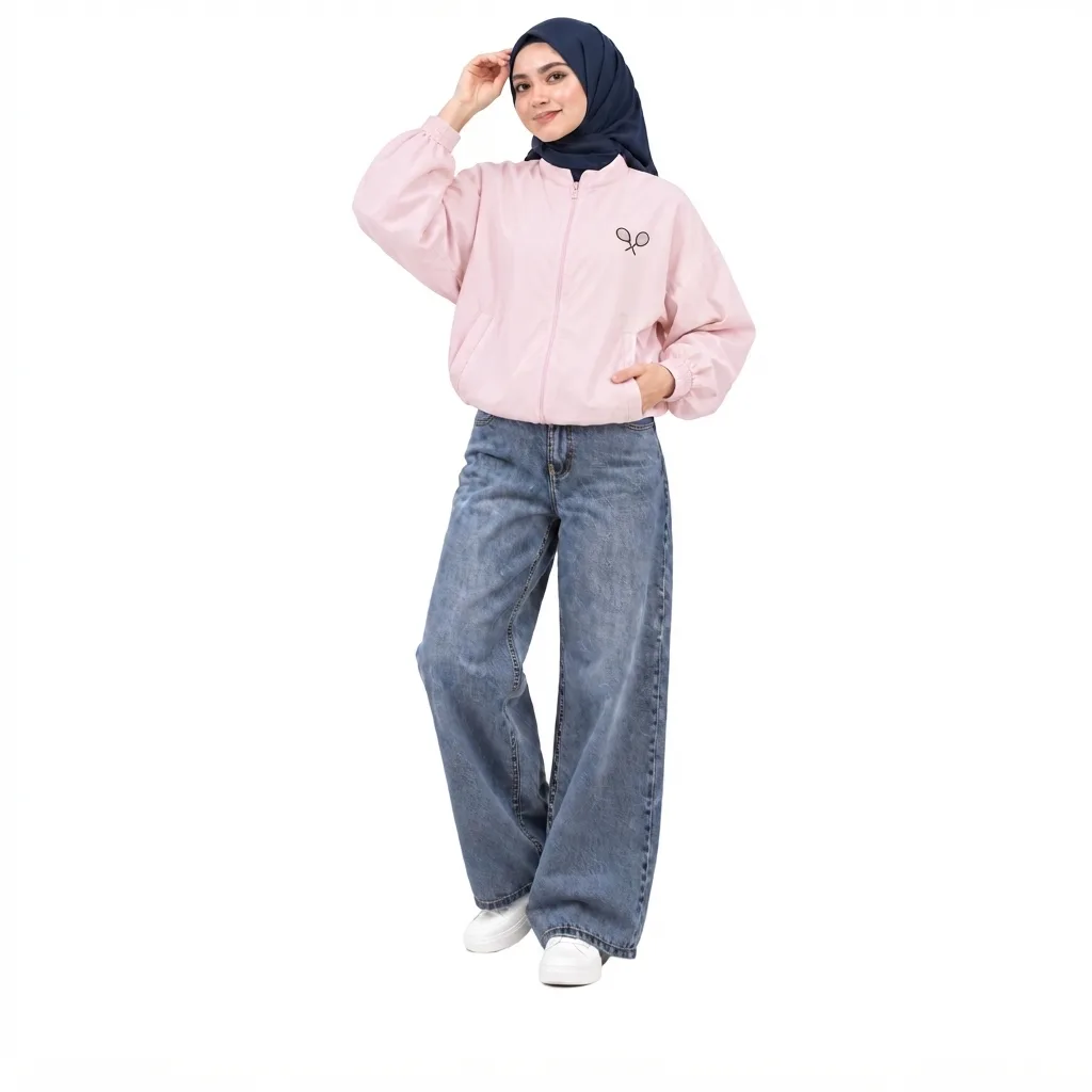 Gemini_Generated_Image_mpp3hfmpp3hfmpp3 بامبر کتان مدل گلدوزی دار طرح تنیس - Image 1