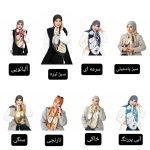 روسری نخی سیا اسکارف مدل دیور - Image 10