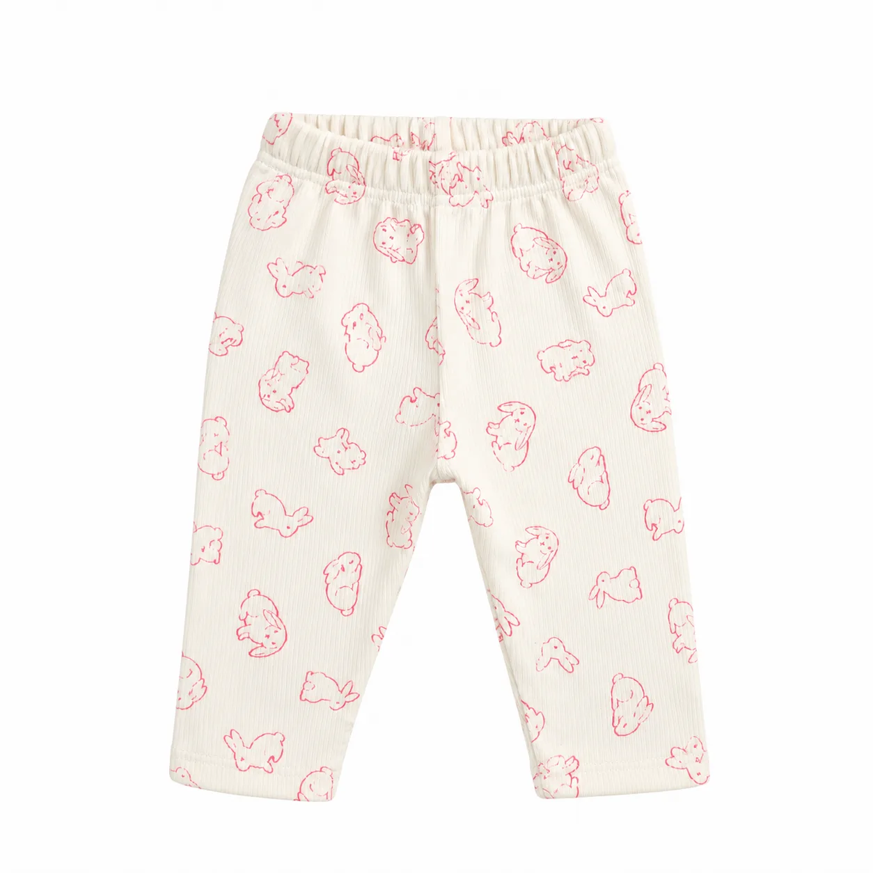 شلوار تک نوزادی مدل کبریتی تمام چاپ مدل خرگوش وچیون - Image 4