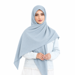 روسری نخی کج راه پارچه لوزی ساده رنگی - Image 11