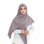 روسری نخی کج راه پارچه لوزی ساده رنگی - Image 8